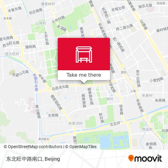 东北旺中路南口 map