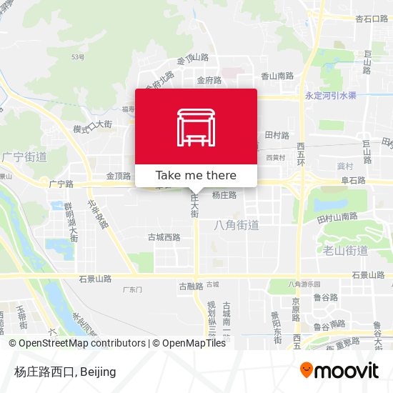 杨庄路西口 map
