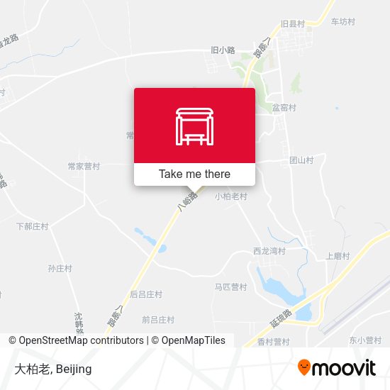 大柏老 map