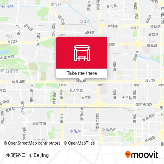 永定路口西 map