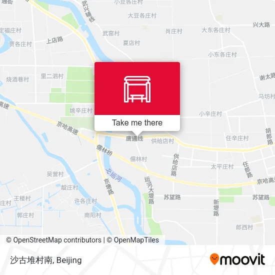 沙古堆村南 map