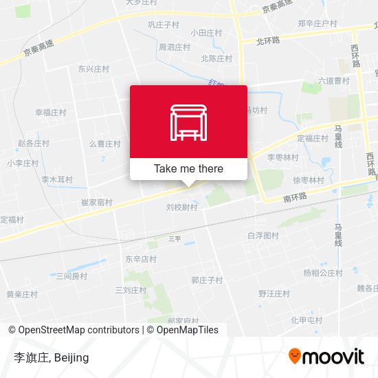 李旗庄 map