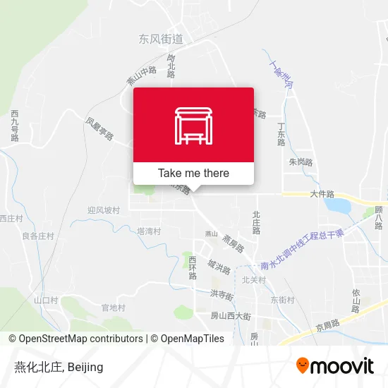 燕化北庄 map