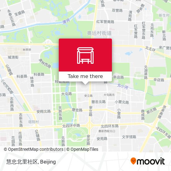 慧忠北里社区 map