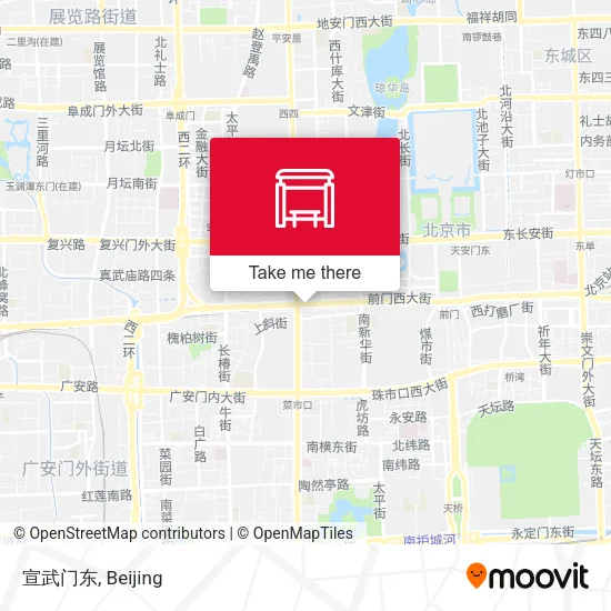 宣武门东 map