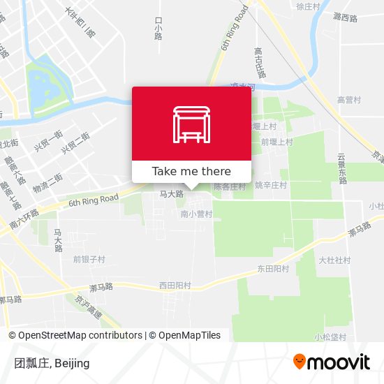 团瓢庄 map