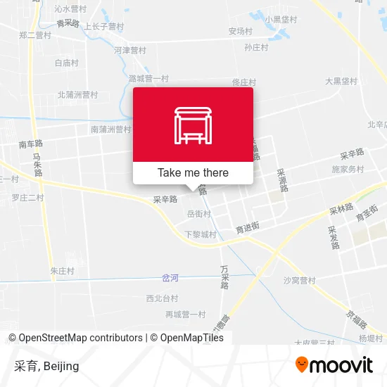 采育 map