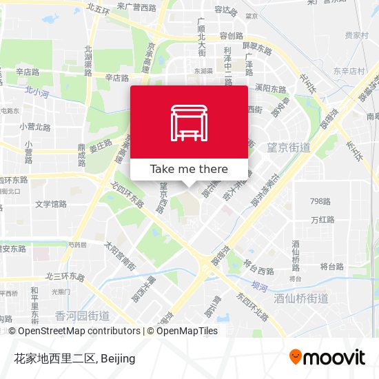 花家地西里二区 map