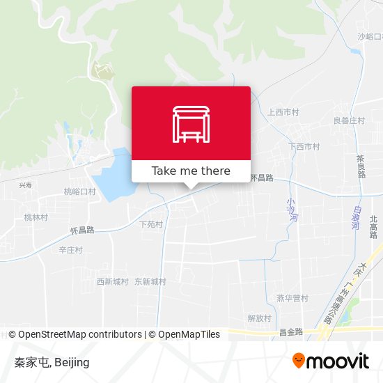 秦家屯 map