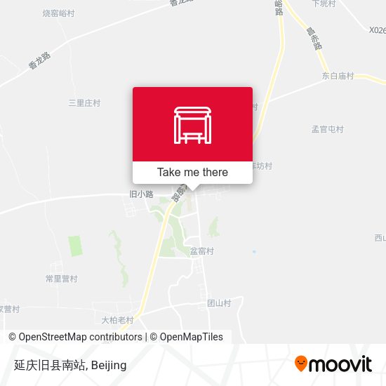 延庆旧县南站 map