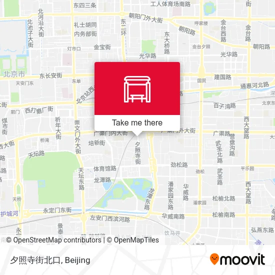 夕照寺街北口 map