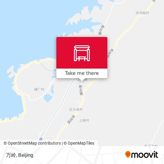 万岭 map