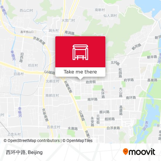 西环中路 map