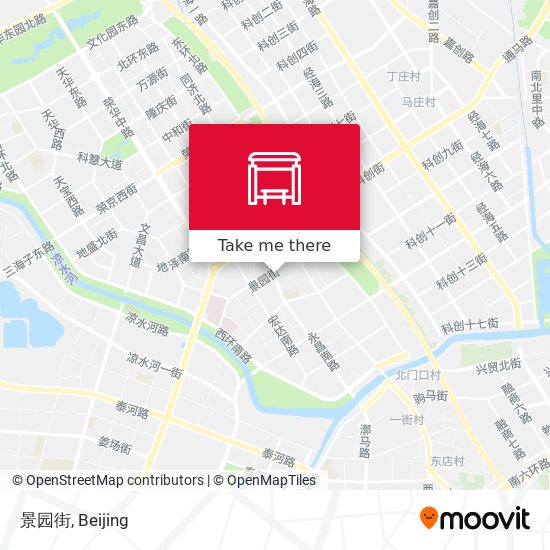 景园街 map