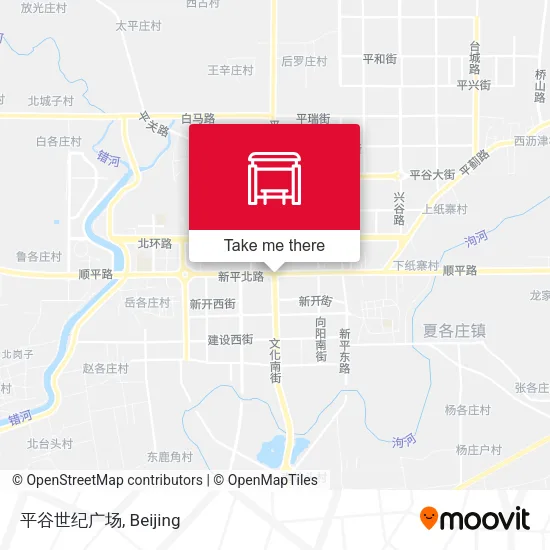 平谷世纪广场 map