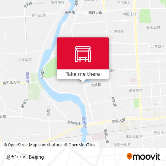 意华小区 map