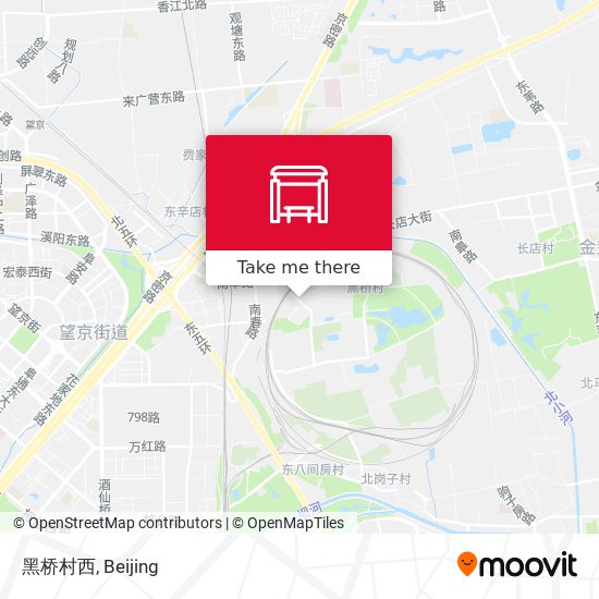 黑桥村西 map