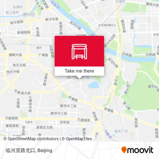 临河里路北口 map
