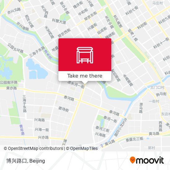 博兴路口 map