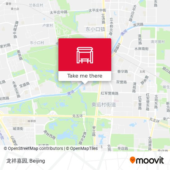 龙祥嘉园 map
