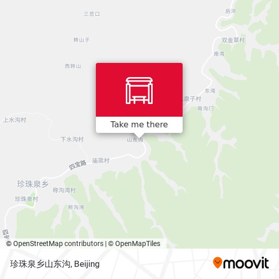 珍珠泉乡山东沟 map
