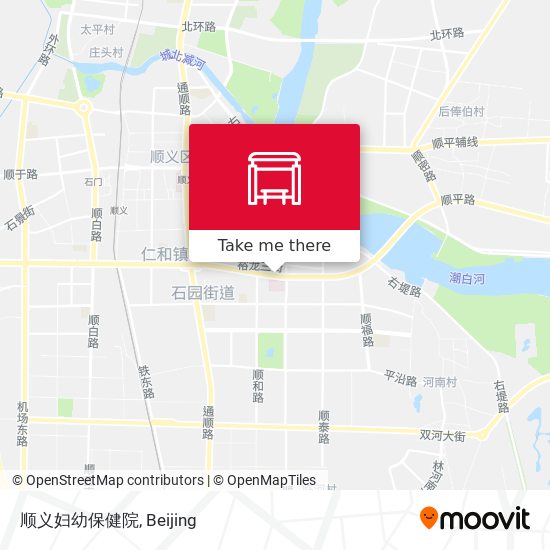 顺义妇幼保健院 map