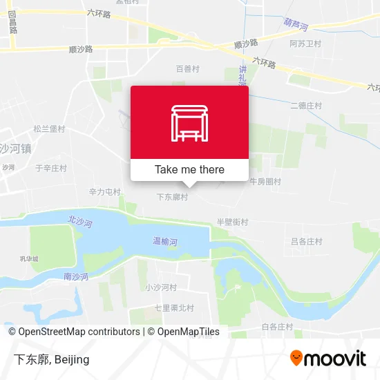 下东廓 map
