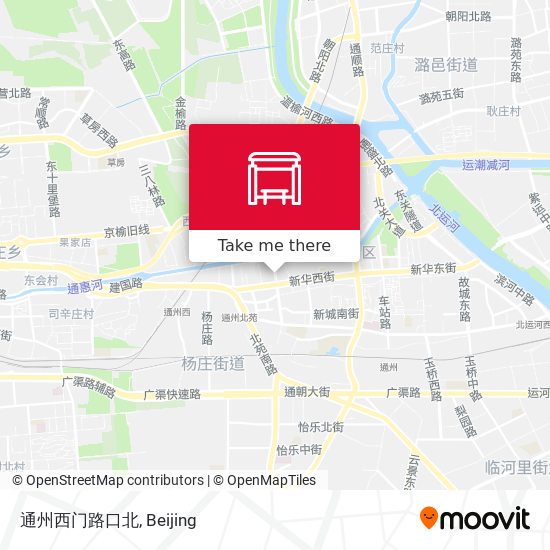 通州西门路口北 map