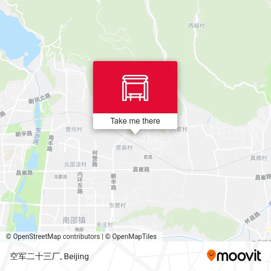 空军二十三厂 map