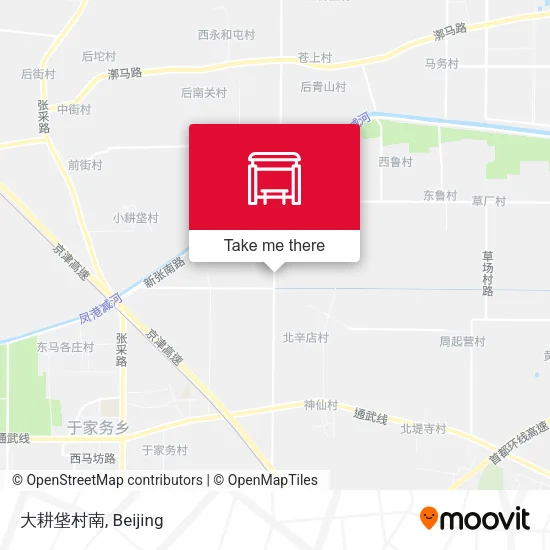 大耕垡村南 map