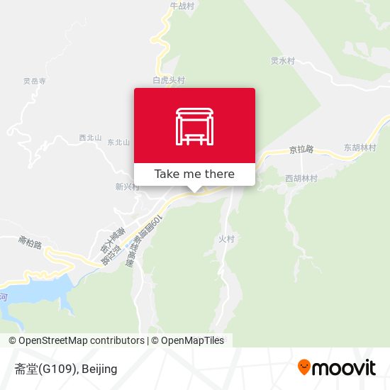 斋堂(G109) map