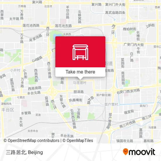 三路居北 map