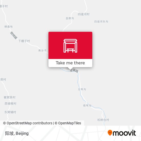 阳坡 map