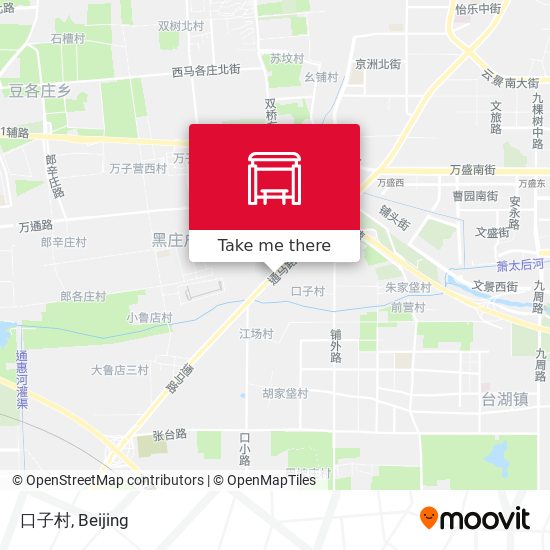 口子村 map