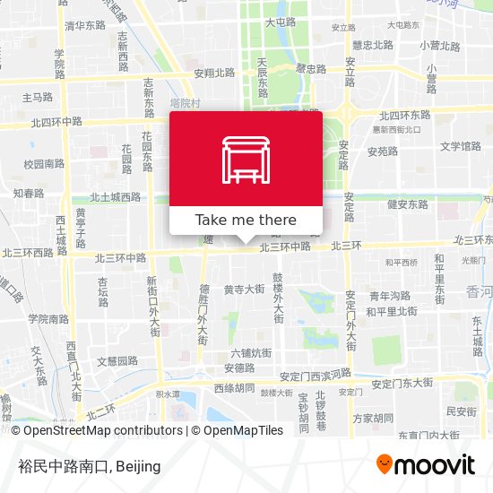 裕民中路南口 map