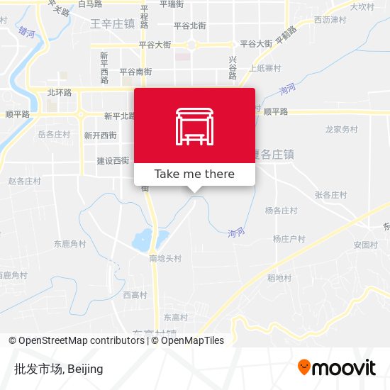 批发市场 map