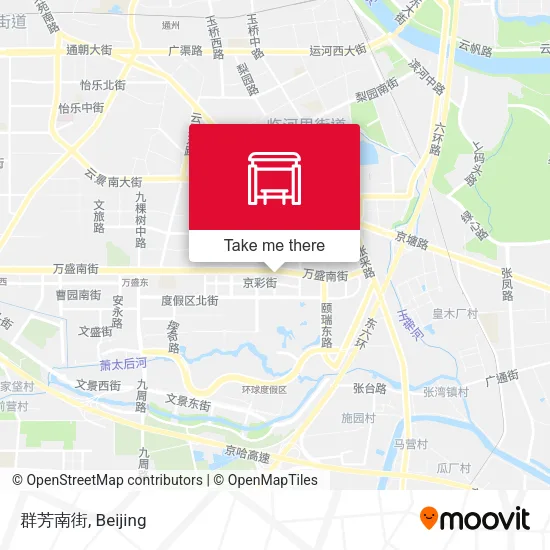 群芳南街 map