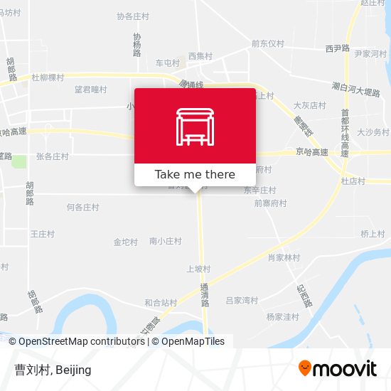 曹刘村 map