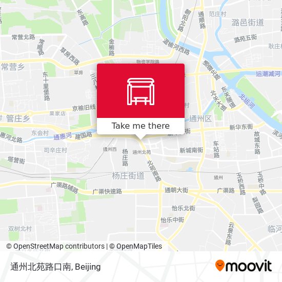通州北苑路口南 map