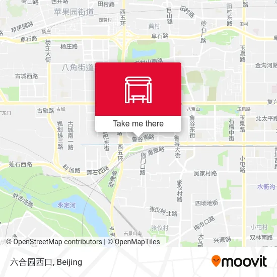 六合园西口 map