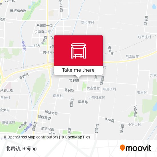 北房镇 map
