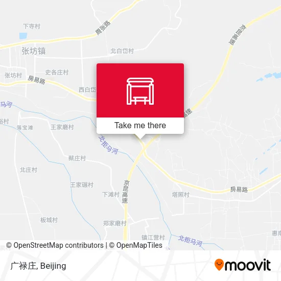 广禄庄 map