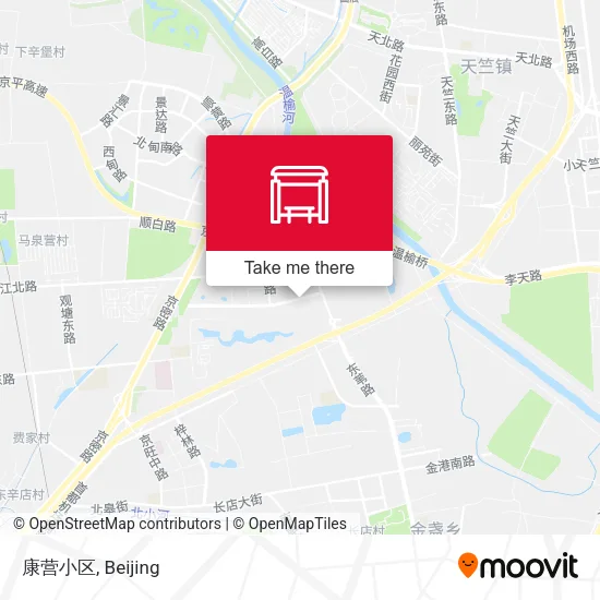 康营小区 map