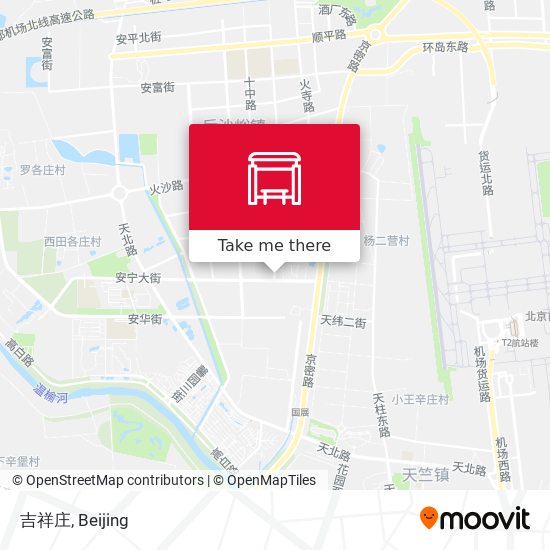 吉祥庄 map