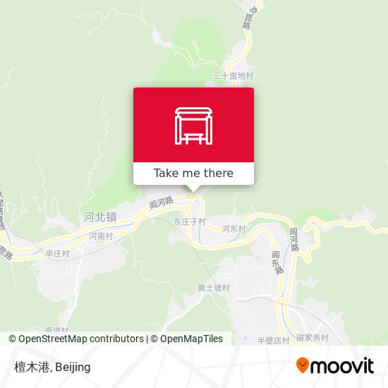 檀木港 map