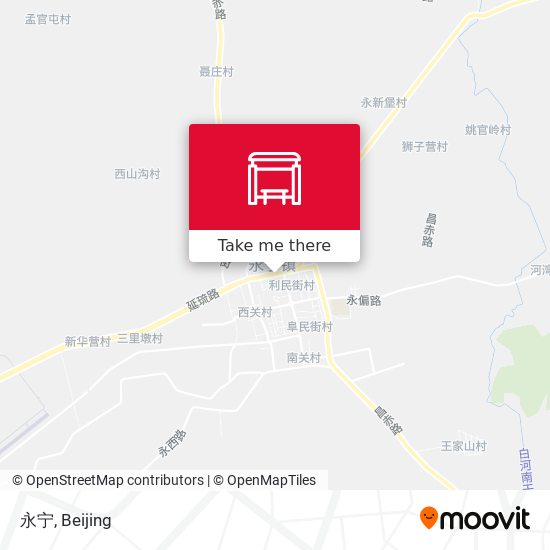 永宁 map
