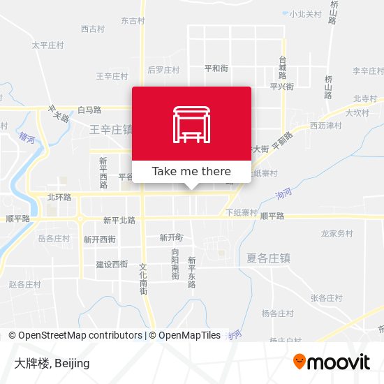 大牌楼 map
