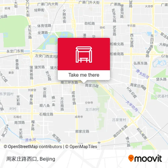 周家庄路西口 map