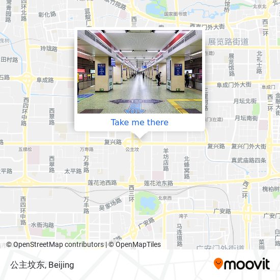 公主坟东 map