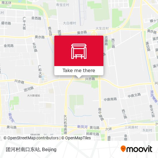 团河村南口东站 map
